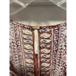 Free People  Wild & Free Paisley Crop Top Size Medium Boho Bohemian Festival Fair Photo 2