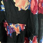 Free People  Button Tunic Dress "Brunch a Bunch" Mixed Media Floral Photo 8