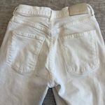 Citizens of Humanity Womens 25 Jolene White High Rise Slim Ankle Button Fly Photo 7