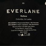 Everlane The High Rise Hipster Bottom Navy Blue Pff White Size XSmall Photo 4