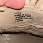 Very Volatile  suede booties sz 8 heel 1 1/2 in
Zip up back basket weeve Photo 6