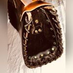 VINTAGE Leather Handbag Brown Photo 7