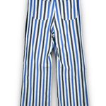 ZARA High Waist Striped Pants Wide Leg Lightweight Knit Hippie Boho Size Small Photo 5