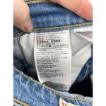 Levi's Levi’s Jeans Womens 24 Wedgie Straight Leg Blue Stretch High Rise Raw Hem Photo 6