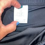 Aqua Green  Black Ruffled‎ Mini Skirt Resort Wear Size Large Photo 2