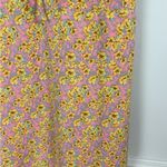 Kiss the Sky Off Shoulder Floral Mini Dress Size Large Cottagecore Garden Party Pink Photo 1