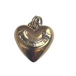 Juicy Couture  Gold Tone Heart Charm Pendant Photo 1