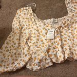 Cotton On NWT  floral crop top xl Photo 4