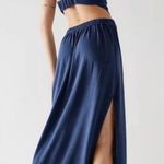 Free People  Size Large Tangelica Maxi Dress Strapless Cut Out Photo 1