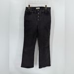 Madewell  Tall Cali Demi-Boot Jeans in Bellspring Wash:‎ Button-Front Edition 30T Photo 3