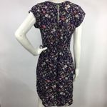 Rebecca Taylor Floral Tapestry Print Silk Dress Photo 4