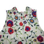 Sézane Sezane Olympia in Multicolor Embroidered Flowers Tiered Maxi Dress 40 / US 8 Photo 5