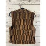 Betsey Johnson  Faux Fur Vest Size Medium Photo 4