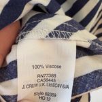 J.Crew  Blue and White‎ Striped Mini Dress Size 8 Photo 8