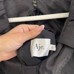 Aje Black Butterfly Sleeve Mini Dress Photo 9