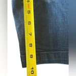 Apt. 9  Womens Blue Denim Flat Front Stretch Slash Pockets Bermuda Shorts Size 14 Photo 3