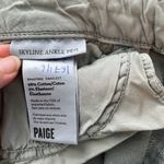 Paige Mid-Rise Skyline Ankle Peg Gray Jeans, 31 Photo 8