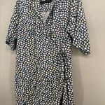 Pistola  wrap dress star pattern navy background XS Photo 1