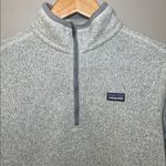 Patagonia Women’s Gray Better Sweater 1/4 Zip Size Medium Photo 2