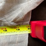 Holding Horses Anthropology  CottonTan Blouse Sleeves shoulder & Back Lace SZ XS Photo 15