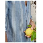 Frank & Eileen NWT  Hunter Classic Linen Shirtdress Size XS Photo 2