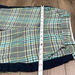 Tanya Taylor Tanya Taylor Fallon Green Houndstooth Plaid High Rise Semi Flare Pants Size 2 Photo 7