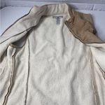 Caribbean Joe Vtg Women's lg Full Zip Vest let go 104521 Tan Southern Western Photo 8