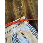 Polo Ralph Lauren 100% linen striped boat shorts size 6 button fly White Photo 6
