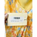 NWT SABO Danelli Off Shoulder Open Back Maxi Dress Azalea Tropical Womens Size S Yellow Photo 3