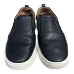 Vionic Kimmie Black Leather Slip-On Sneakers Comfort Arch Support Size 9.5 Photo 4