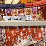 Chico's Women's Multicolor Floral
Paisley Patchwork Tank Top Size 0 Small Photo 2