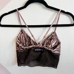 Cute Booty Lounge Bra‎ Zebra Print Y2K Indie Retro Sporty Small Pink Photo 1