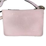 Victoria's Secret VS Victoria’s Secret Light Pink Pebbled V-Quilt 24/7 Crossbody purse gold strap Photo 7