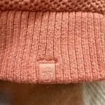 Lululemon  Knit Beanie Hat Coral Pink Cozy Sherpa Lined Warm Winter Snow Outdoors Photo 1