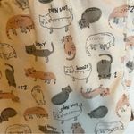 secret treasures Pink and White cat print Pajama Shorts Photo 1