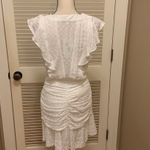 Chelsea and Violet French Elegant White Lace Sleeveless Dress Size Small (Preowned) Photo 1