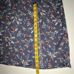 Inspired Hearts Floral Milkmaid Dress Sz XL Puff Sleeves Prairie Cottage Peasant Blue Photo 9