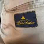 Brooks Brothers  Mens Linen  blazer Jacket 44LG 2 button Tweed Grey Navy 1 piece  Photo 7