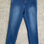 Universal Standard Seine Mid Rise Skinny Jeans Blue Stretch Denim Size 8/27 Photo 0