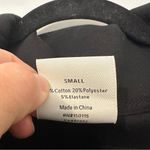 Varley  Barton Sweatshirt Cinch Waist Black Funnel Neck Small Womens Photo 5