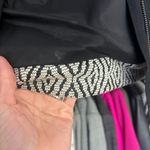 Ella Moss black white ikat tribal sleeve button down jacket XS Photo 4