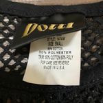 Dotti Brand Dotti Black Crochet Short Sleeve Swim Cover Up Photo 8