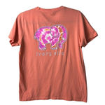 Ivory Ella  coral short‎ sleeve t-shirt women’s size medium Photo 0