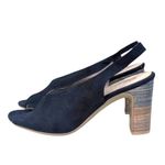 Ateliers Dutton Peep Toe Sandals EUC $148 Size 39 US 8.5/9 S3672 Blue Photo 5