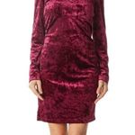 Bardot purple velvet chocker neck XS night out mini dress Photo 0