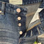 Ban Jara  Denim shorts loose fit super high rise juniors size 7/27 Distressed NWT Photo 5