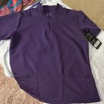 Purple Short Sleeve Zip Photo 0