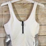 Secndnture mesh zip bodysuit women’s Size Medium Photo 3