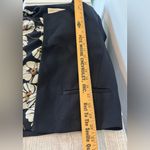 Anthropologie Cartonnier by  Black Open Front Blazer Career Office Evening Size 4 Photo 3