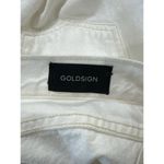 Goldsign Myra Straight Leg High Rise Jean Calla White Womens Size 28 Photo 12